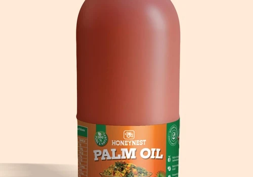 Palm Oil Packaging Design for Honeynest PET Bottle