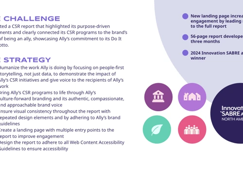 ALLY CSR REPORT