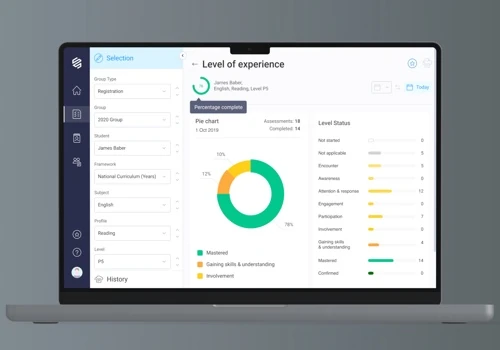 Education assessment LMS platform