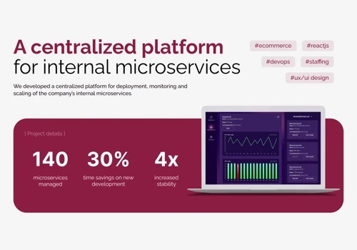 A centralized platform for internal microservices