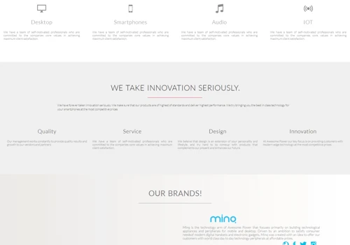 Awesome Power Website  & Application