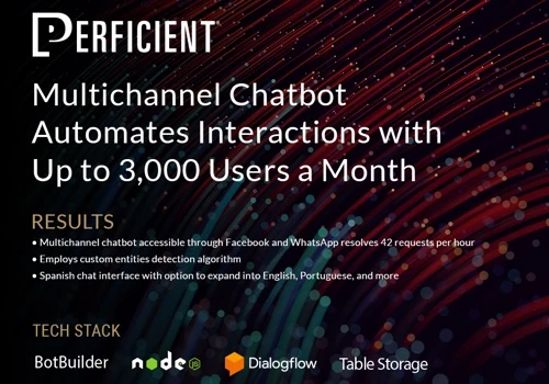 Multi-channel Chatbot Automates Interactions with Up to 3,000 Users a Month