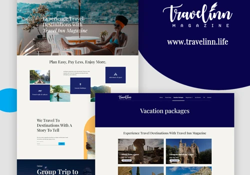 Travel Inn Website Design