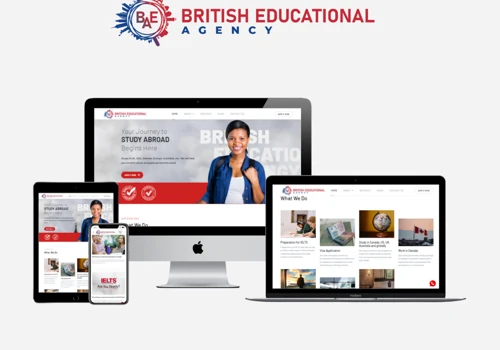 British Educational Agency Web Design