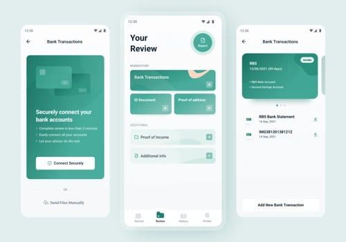 Mobile app for debt repayment