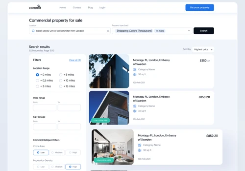 Commercial Property Platform