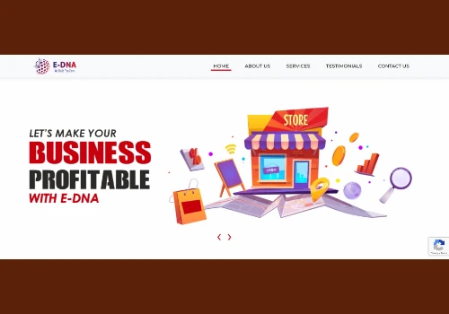 WordPress website for e-commerce services