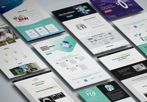 Landing pages