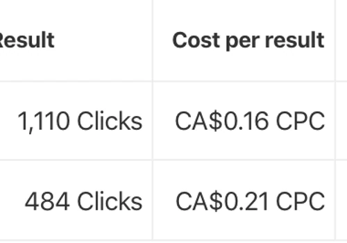 Pinterest Ads Management Results