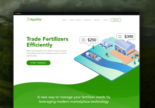 AgroFita Marketing wbesite
