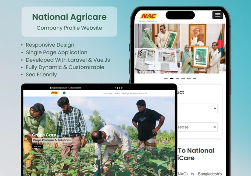 National AgriCare Website and Mobile App