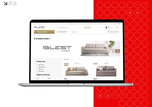 Development of an online furniture store