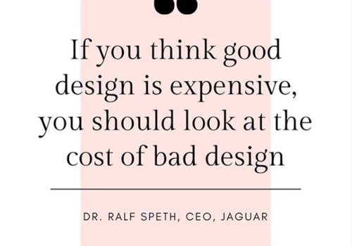 It's about quality web design folks...
