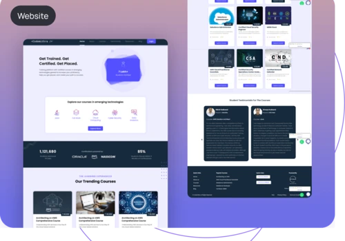 Training platform in emerging technologies