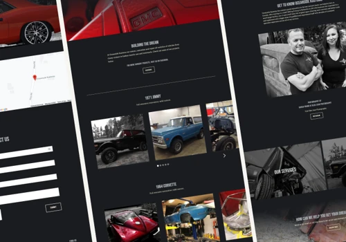 Oceanside Kustoms | Website Redesign
