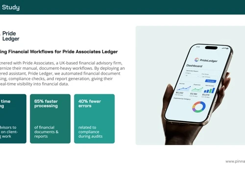 Digitizing Financial Workflows for Pride Associate