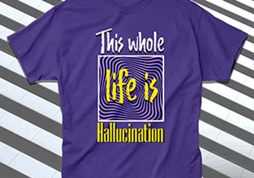 T-shirt Design - Hallucination