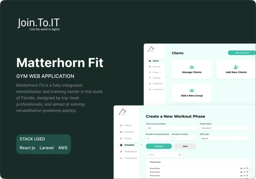 Matterhorn Fit - Gym Web Application