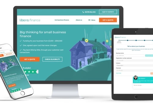 Liberis Finance new website