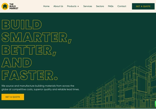 Website Redesign for The Build Market