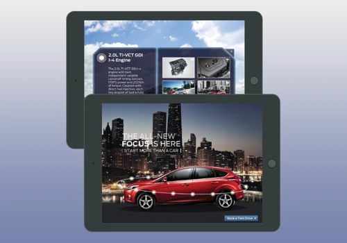The All New Ford Focus for iPad
