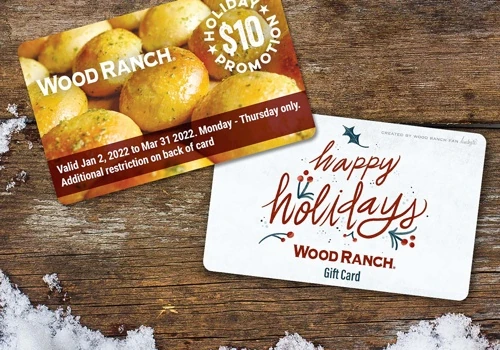Wood Ranch Restaurant Collateral