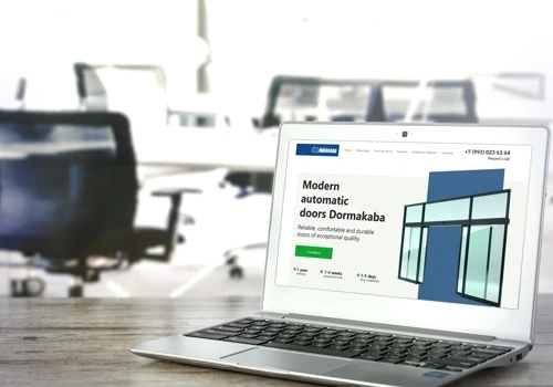 Website catalog of home Improvement Dormakaba