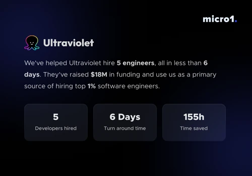 Hired Web3 experts and other developers