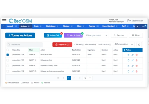 Rec'CSM — Gestion intelligente des contrats