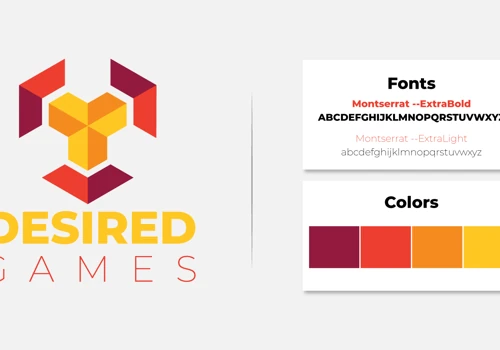 Gaming company logo design & branding.