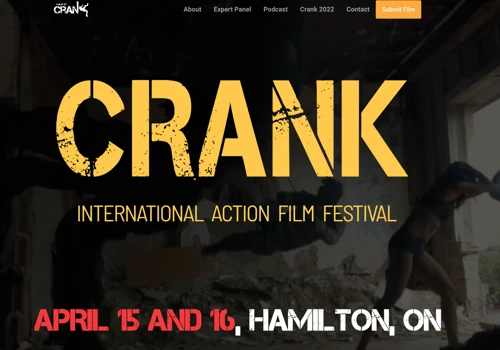 Website for the film festival