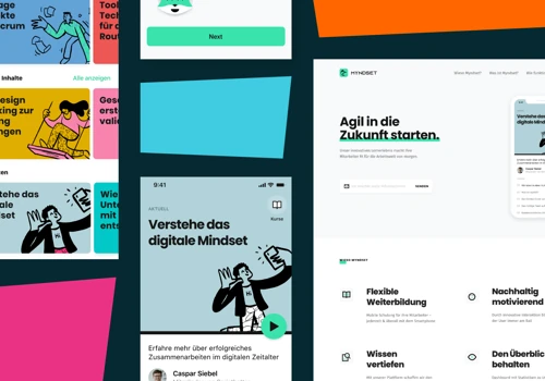 E-learning app for Audi Denkwerkstatt
