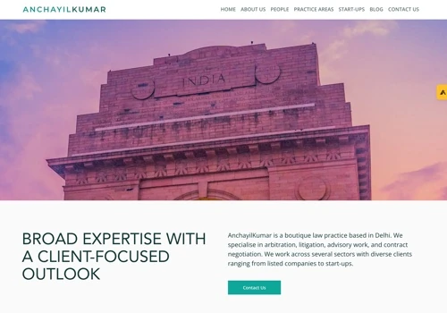 Anchayilkumar: Website Design & Development