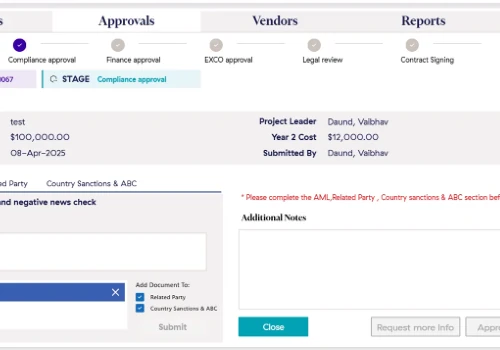 Vendor Onboarding Power App