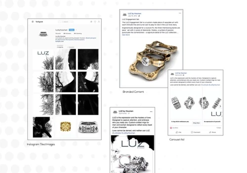 Social Media Marketing for LUZ by Houman