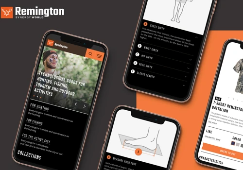 Remington - online clothing catalog and goods for hunting and fishing