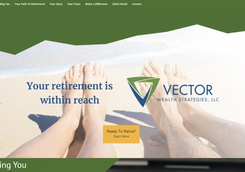 Web Design for a Wealth Management Company
