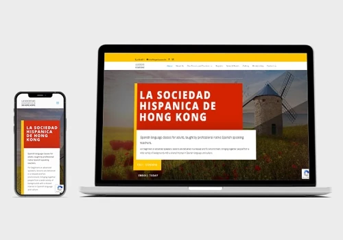 Web Design: Spanish Language School