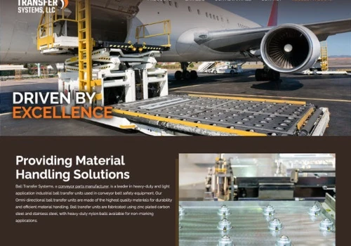 Web Design & Development for a Manufacturer
