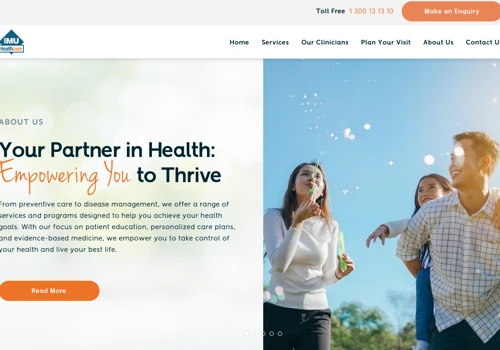 Website for a Medical Centre