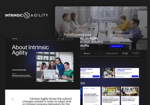 Intrinsic Agility - Branding & Website Revamp
