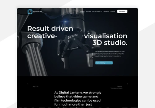 Digital Lantern Website Redesign