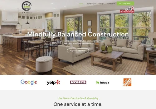 Zen Homes Construction and Remodeling
