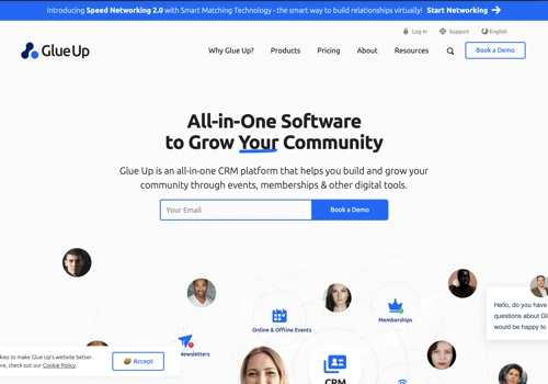 GlueUp Speed Networking Release