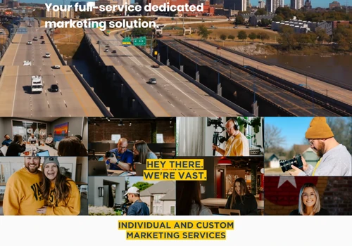 Client Website - Vast Media