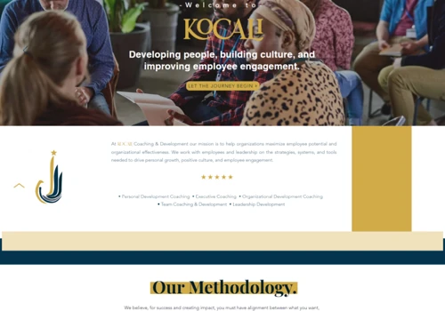 Client Website - Kocali Coaching & Development