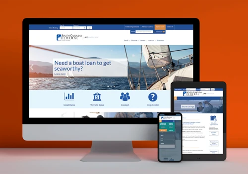 Web Development for South Carolina Federal Credit Union