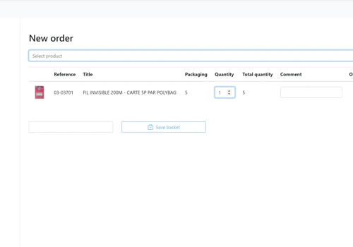 Website in production