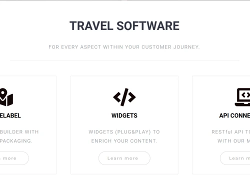 AI Enabled & White Label Travel Planner