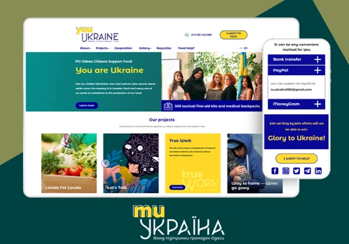 Website for Volunteer Fund (by turnkey)